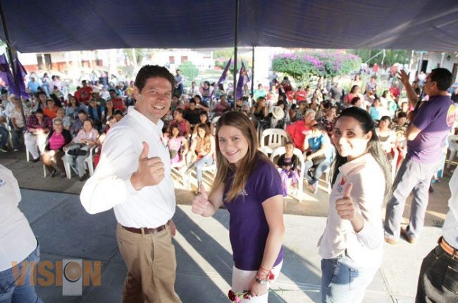 Recuperar las tenencias y  mejorar su infraestructura será nuestra labor, comprometió Alfonso