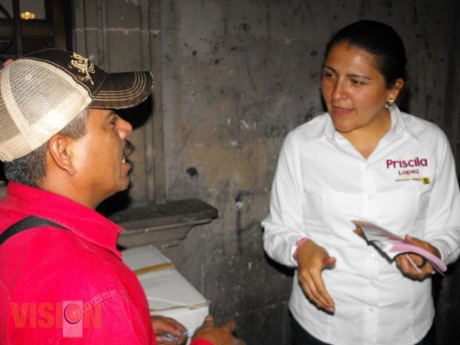 Seré una Diputada Federal transparente y de cuentas claras: Priscila López