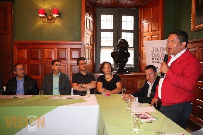 Mi proyecto para Morelia integra la opinión de especialistas: Jaime Darío