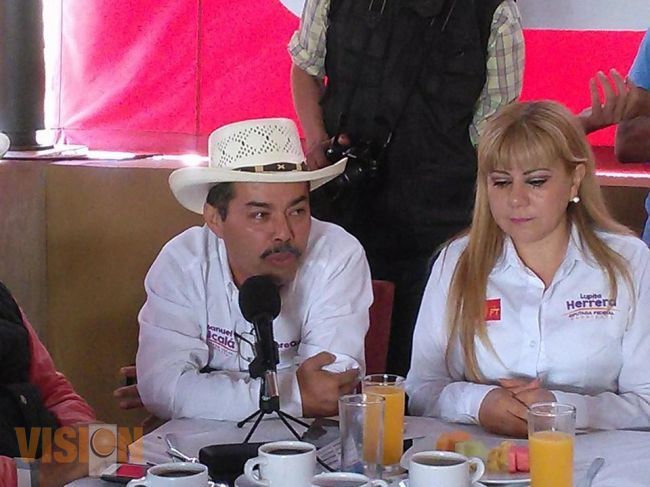 Llevaré progreso a las familias morelianas: Manuel Alcalá 