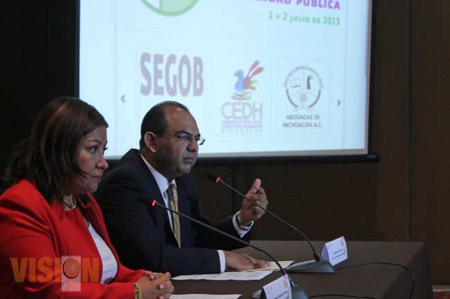 Realizan Tercer Foro Nacional de Derechos Humanos y Seguridad Pública 