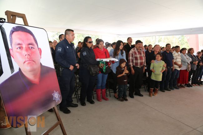 Despiden al Comandante Juan Noé Gómez