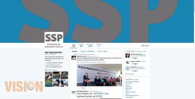SSP se deslinda de cuentas no oficiales en redes sociales