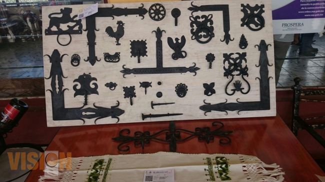 Talento y Calidad, muestra San Felipe de los Herreros en su artesanía textil y herrería 