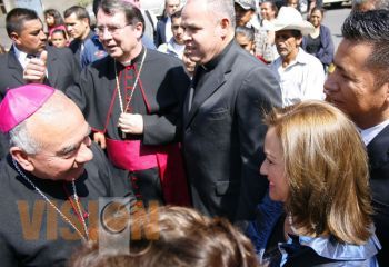 Dan la bienvenida al Nuncio Apostólico de México