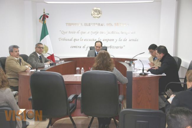 Continúa TEEM sancionando a actores políticos