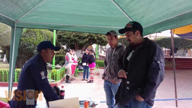 Instala SSP módulos de inscripción a la convocatoria Policía Michoacán