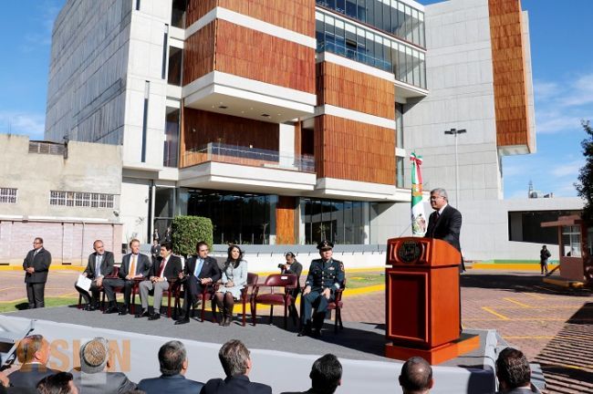 Inauguran Centro Estatal de Justicia Alternativa y Restaurativa y Salas de Oralidad