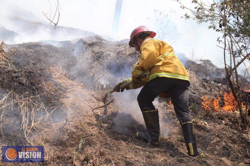 Inicia PGJE Carpeta de Investigación con relación a daños al cerro de La Cruz en Uruapan