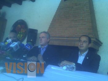 Santiago Creel, aspirante Presidencial, realiza gira por Michoacán