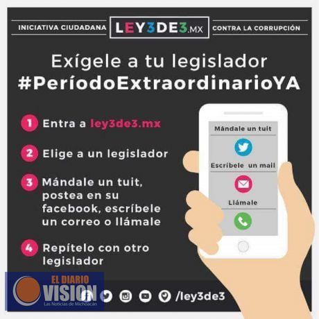 La #Ley3de3; una hipérbole política