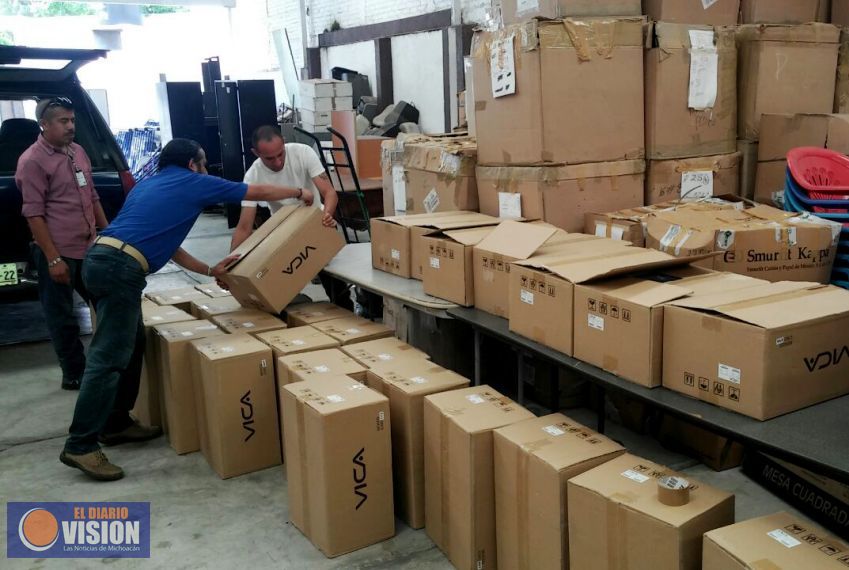 Se entrega equipo a instituciones para la operación del SJP, Acusatorio y Oral 