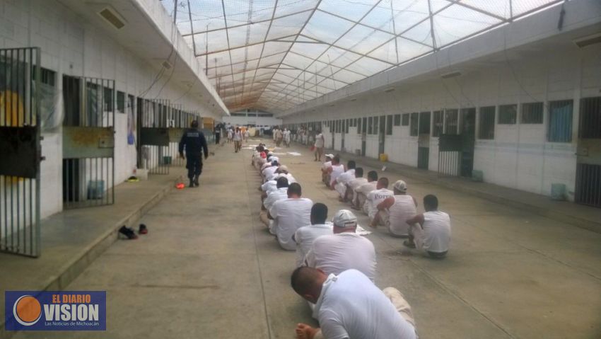 Realiza SSP inspección en el Cereso 