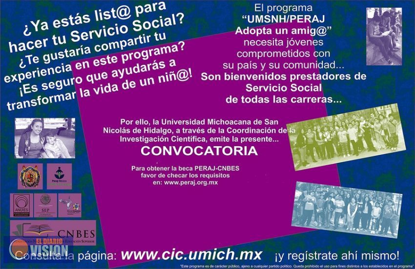 Abierta posibilidad de participar en el programa PERAJ-2016