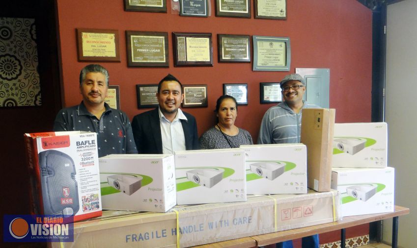 Se fortalece equipamiento del Cobaem Plantel Acuitzio