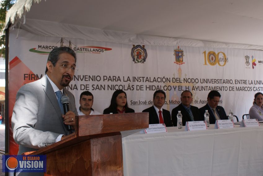 Nodo de Educación a Distancia de UMSNH, ahora en Marcos Castellanos