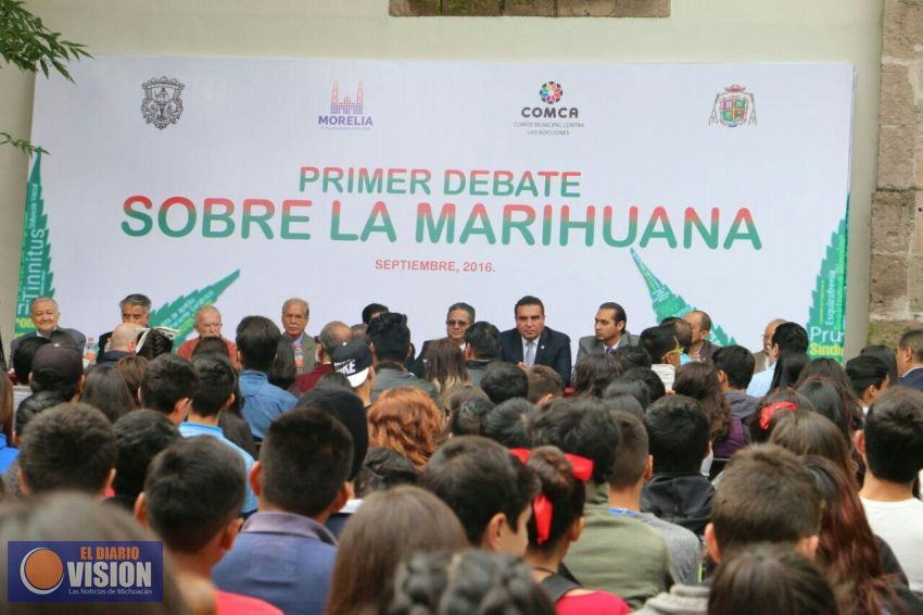 UMSNH realiza debate sobre el uso de la marihuana