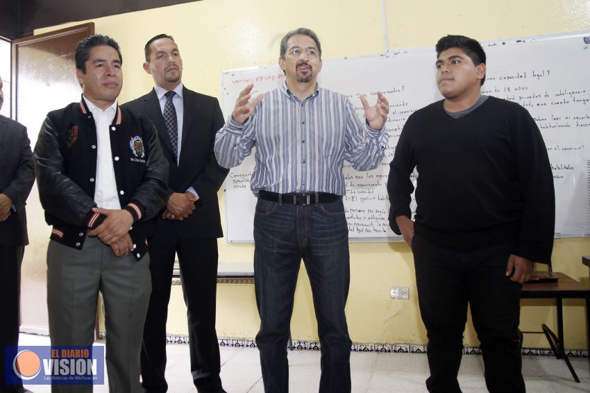 La UMSNH se fortalece con la actitud de sus buenos estudiantes y profesores  