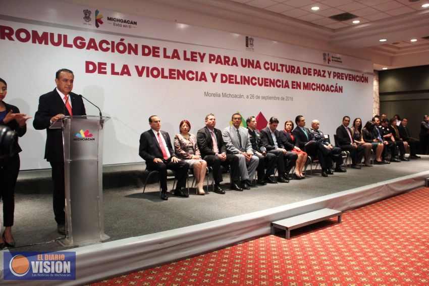 Congreso crea ley que garantizará la paz social: Sigala