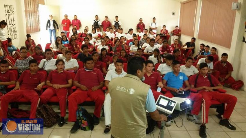 Participa Cobaem en el 257 aniversario del Volcán del Jorullo