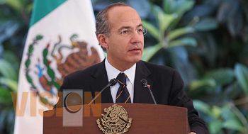 La Economia de Mexico, abierta y competitiva : Felipe Calderon