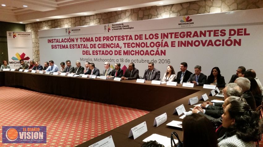 Instalan el Sistema Estatal de Innovación, Ciencia y Desarrollo Tecnológico  