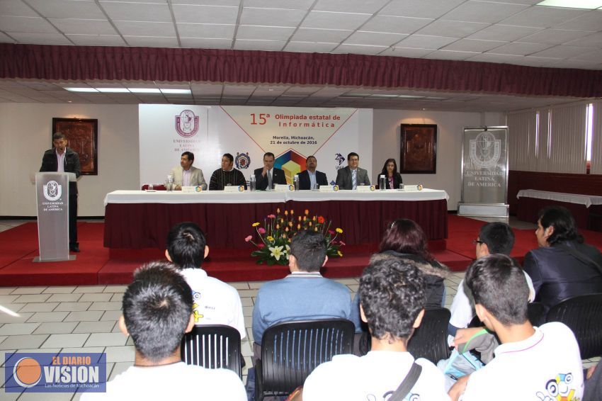 Inicia XV Olimpiada Estatal de Informática en Michoacán
