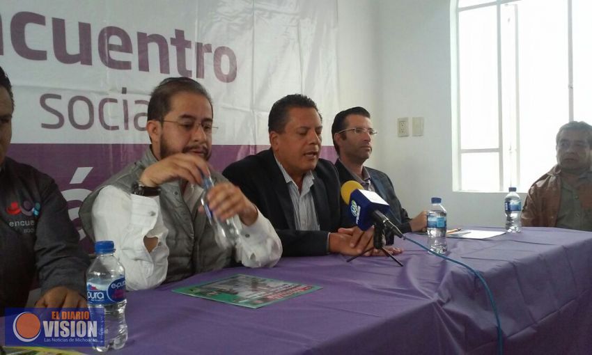 Mi reto en el PES es hacer crecer al partido en Michoacán: Javier Valdespino