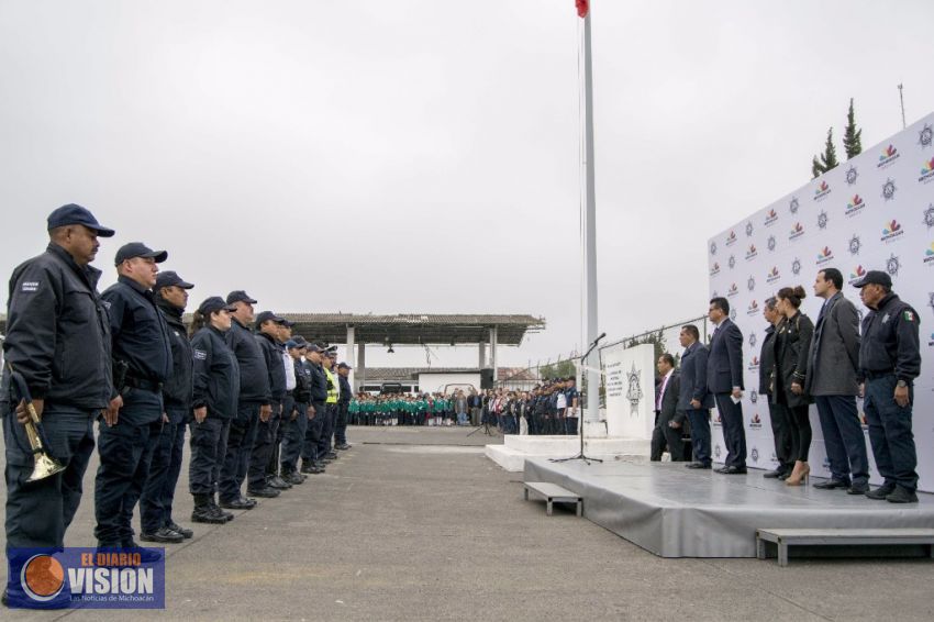 La ciudadanía contará con una Policía Michoacán comprometida: Juan Bernardo Corona Martínez