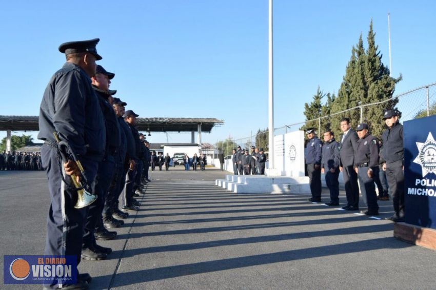 Policía Michoacán será la mejor del país: Juan Bernardo Corona Martínez