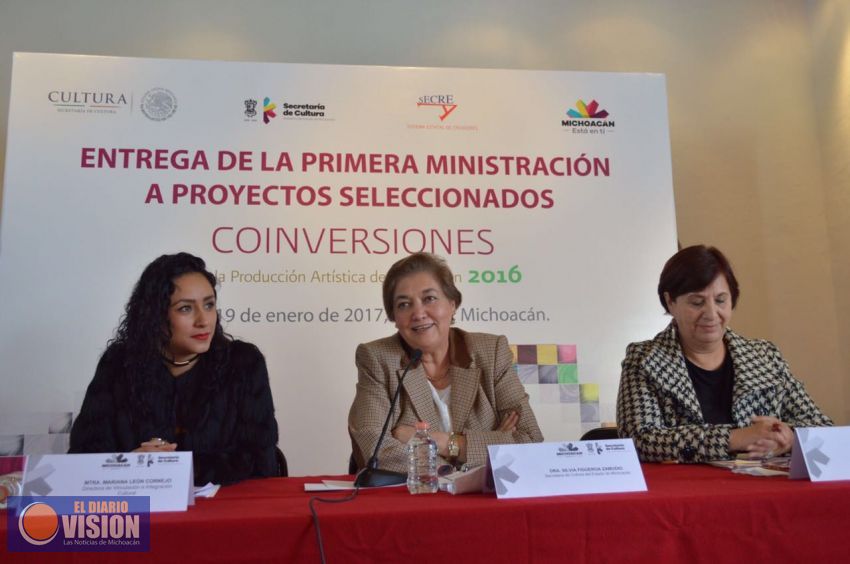 Secum entrega apoyos del programa Coinversiones