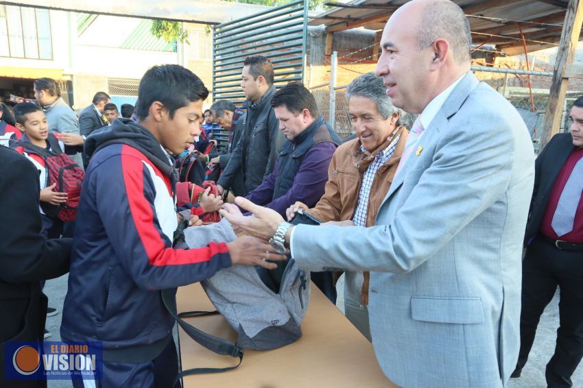 Realiza SEE visita de supervisión a la Escuela Secundaria Técnica 128 en Morelia