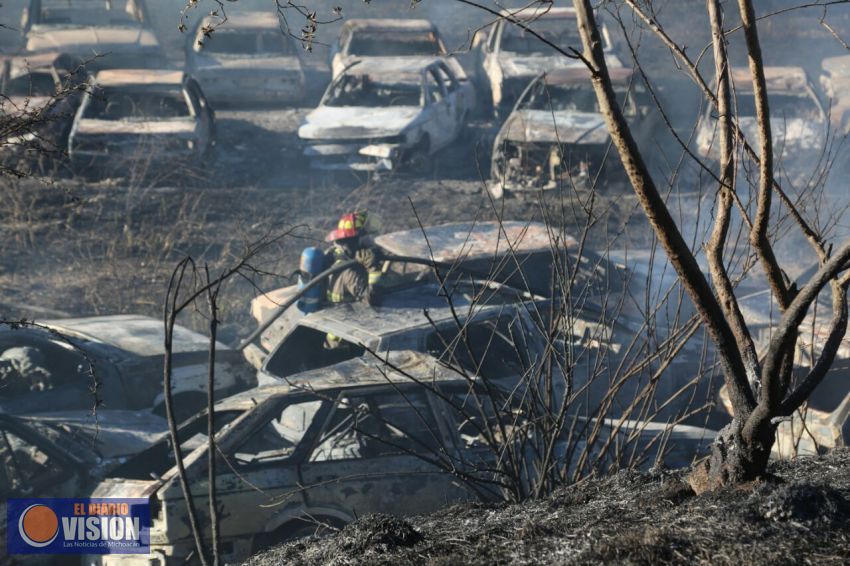 Controlado, incendio en corralón estatal: SSP