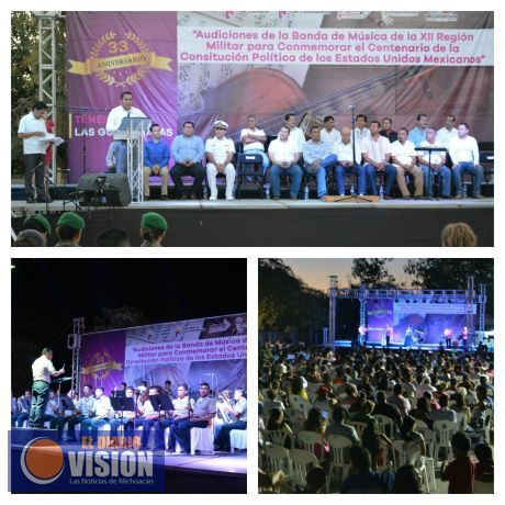 Gran éxito el concierto ofrecido por la Sedena