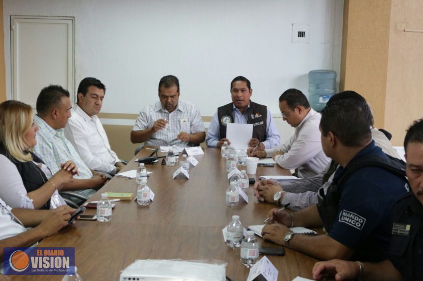 Realizan Mesas de Seguridad del Bajío michoacano