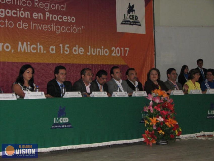 Concluyó el XIX Encuentro Regional de Investigaciones en Proceso del IMCED
