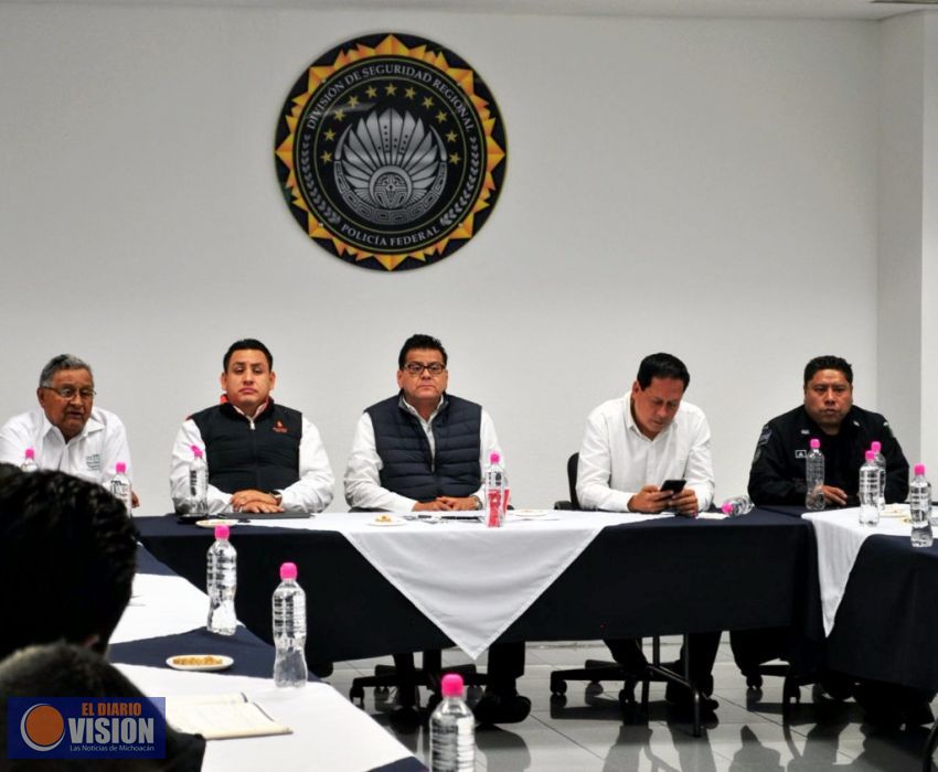 Acuerda SSP estrategia operativa con aguacateros de Uruapan