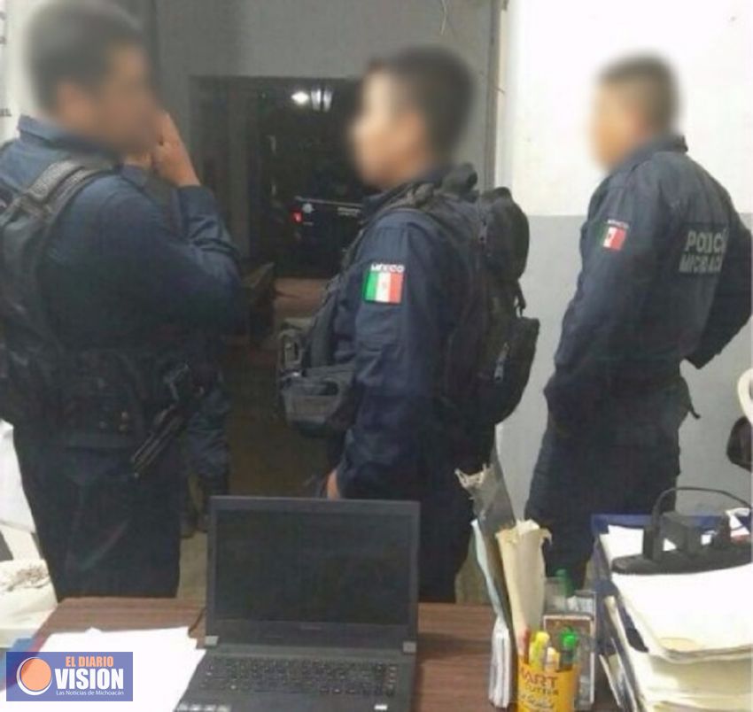 Se reincorporan a sus labores policías de Tingambato y Ziracuaretiro