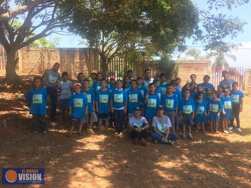 Concluye curso de Cine Infantil en Caleta de Campos, Michoacán