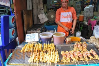 El mercado de Chatuchak en Bangokok 