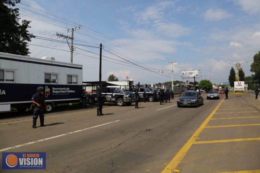 Intensifica SSP operativo en Uruapan