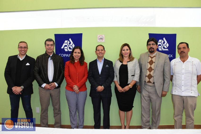 Sedeco entregará créditos y becas a mipymes michoacanas asociadas a Coparmex