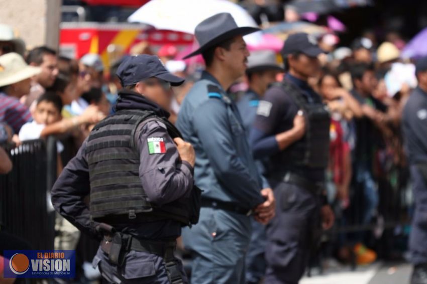 Concluye con saldo blanco dispositivo vial y de acceso en Centro de Morelia: SSP