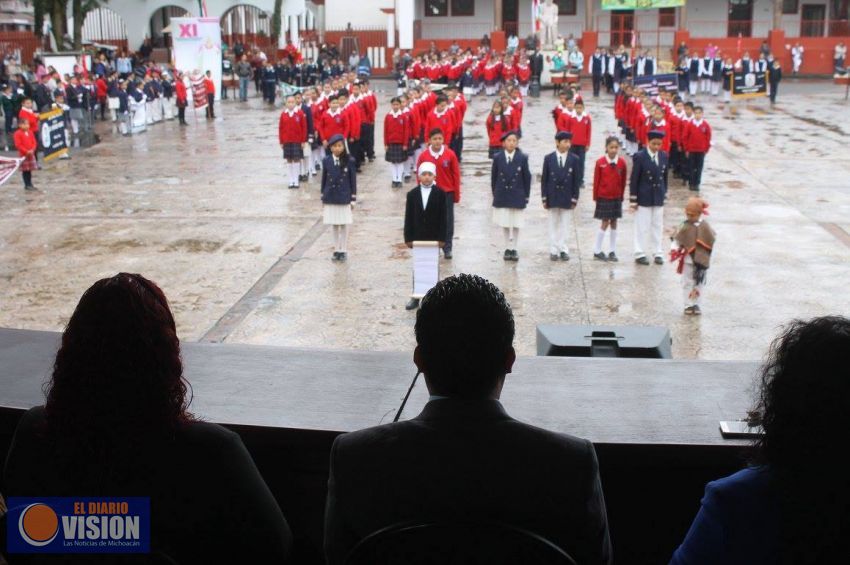 Conmemoran en Paracho el 252 Aniversario del Natalicio de José María Morelos