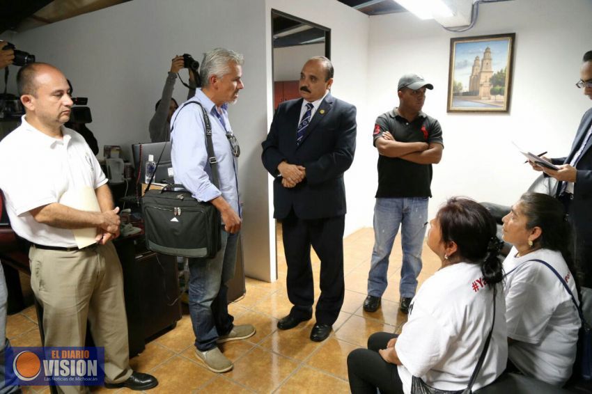 Atiende PGJE planteamientos de pobladores de Arantepakua