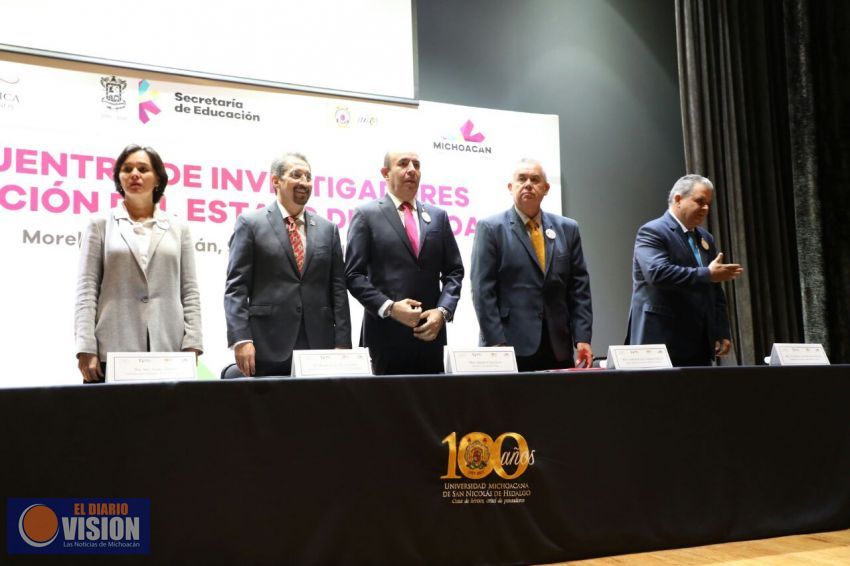 Inaugura SEE Encuentro de Investigadores en Educación del Estado de Michoacán