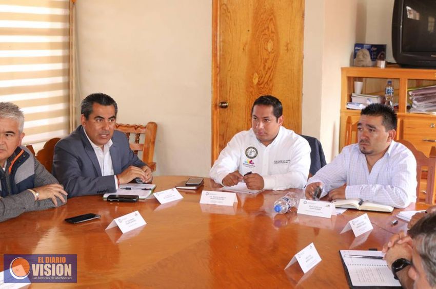 Realizan la quinta Mesa de Seguridad en el municipio de Coeneo