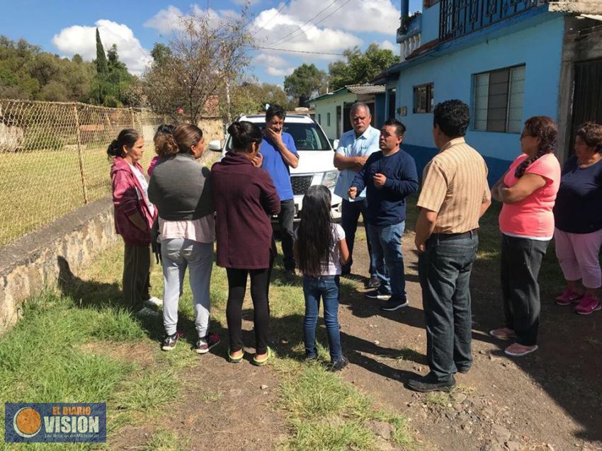 Alcalde de Coeneo arranca obra de pavimentación en calles de la cabecera 