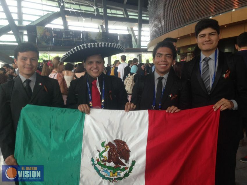 Plata y bronce para Michoacán, en la Olimpiada Iberoamericana de Química