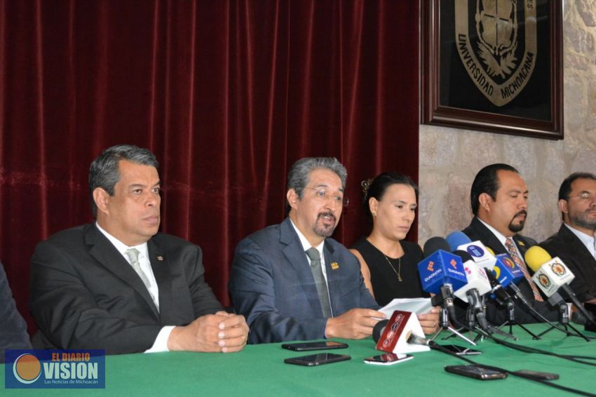 Pide rector solidaridad a trabajadores para mantener a la UMSNH de puertas abiertas